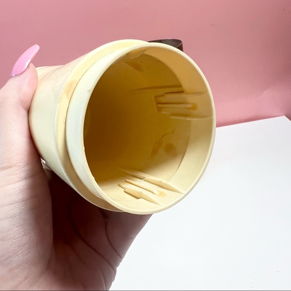 Vintage gold ornate shell Dixie cup holder - Picture 6 of 7